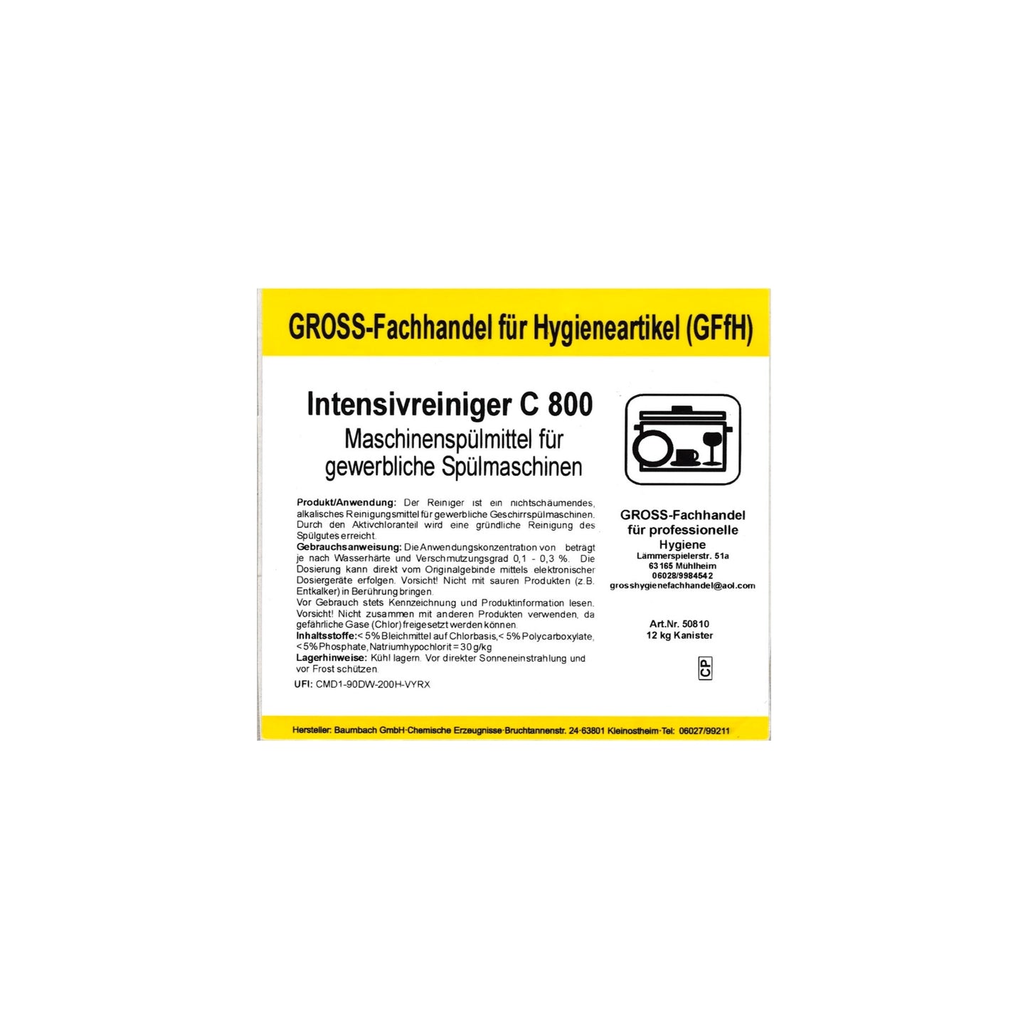 Intensivreiniger C 800