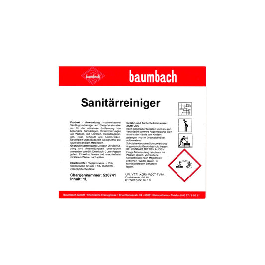 Sanitärreiniger